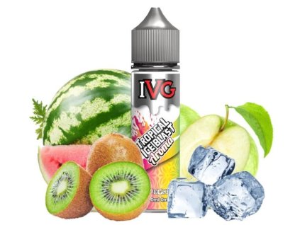 19691 ivg e liquid longfill tropical ice blast 10 ml 429930