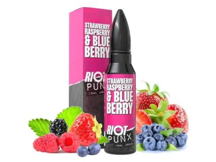 riot squad longfill 15ml strawberry raspberry blueberry 305437