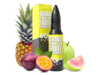 riot squad longfill 15ml guava passionfruit pineapple 305440