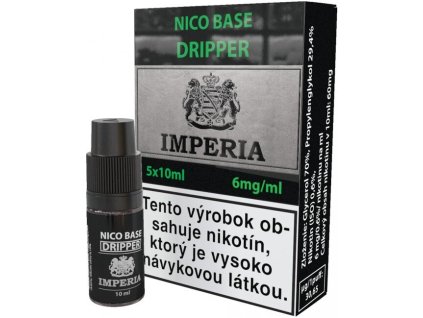 nikotinova baze sk imperia dripper 5x10ml pg30 vg70 6mg 405939