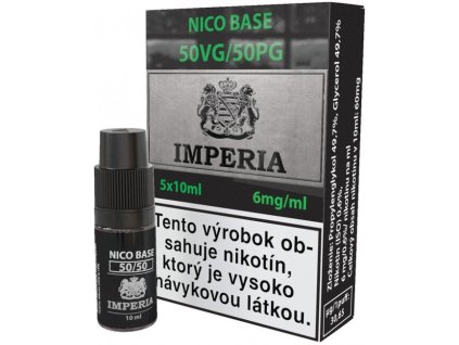 nikotinova baze sk imperia fifty 5x10ml pg50 vg50 6mg 405942