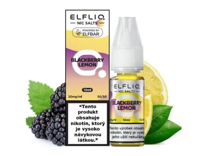 ELFLIQ Blackberry Lemon 10 ml 20 mg (Sila nikotínu 10 mg)