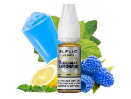 ELFLIQ Blue Razz Lemonade 10 ml 10 mg (Sila nikotínu 10 mg)