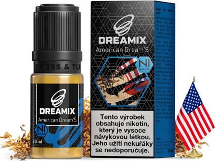 Dreamix Salt American Dream'S americký tabák 10 ml 10 mg