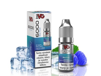 IVG Salt E-liquid 6000 Blue Frost 10ml - 20mg