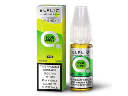 ELFLIQ Sour Apple 10 ml 10 mg