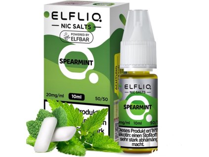 ELFLIQ SPEARMINT 10 ml 10 mg (Sila nikotínu 10 mg)