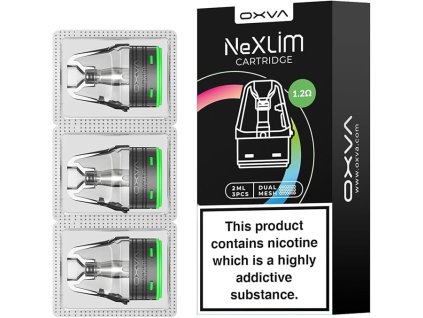 OXVA Nexlim cartridge 1,2 ohm (pack 3)