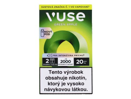 vuse go naplne green apple 20 mg 2 ks bal 407642