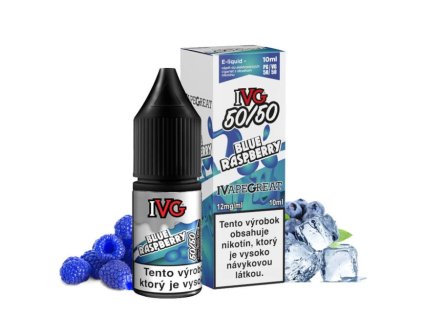 IVG E-liquid Blue Raspberry 10ml (Obsah 18 mg)