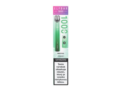 elfbar 1000 v3 e cigareta menthol 20mg 406627