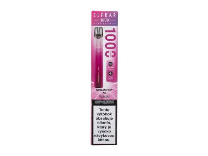 elfbar 1000 v3 e cigareta strawberry ice 20mg 406632