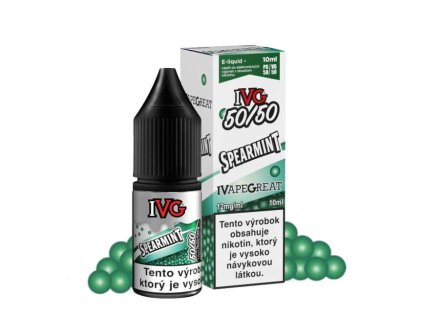IVG E-liquid Spearmint 10ml (Obsah 18 mg)