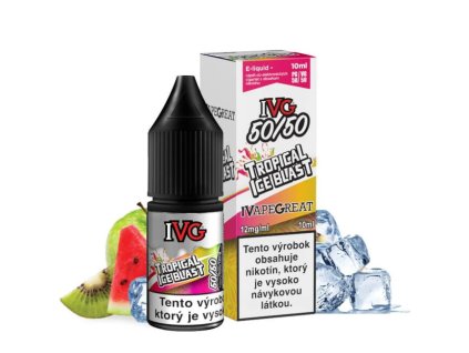IVG E-liquid Tropical Ice Blast 10ml (Obsah 18 mg)
