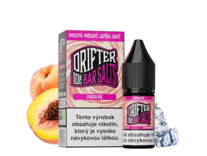Juice Sauz Drifter Bar Salt E-liquid Peach Ice 10ml