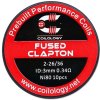 Coilology Fused Clapton předmotané spirálky SS316