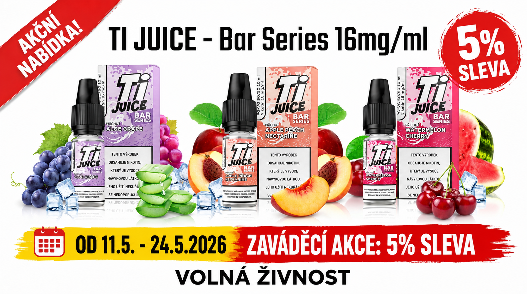 Zaváděcí akce TI JUICE
