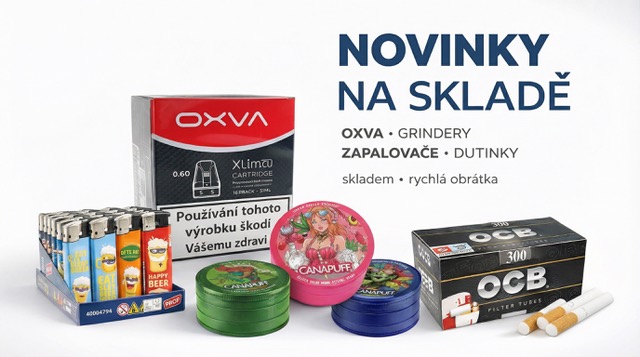 NOVINKY NA SKLADĚ
