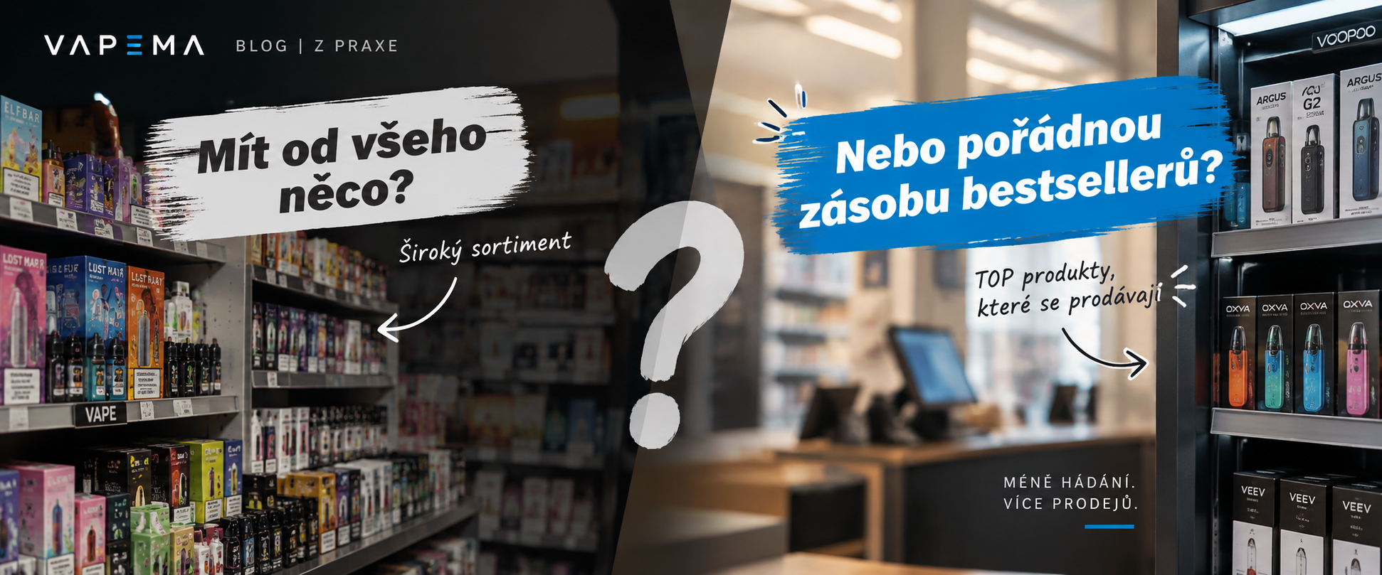 Mít od všeho něco, nebo pořádnou zásobu bestsellerů?