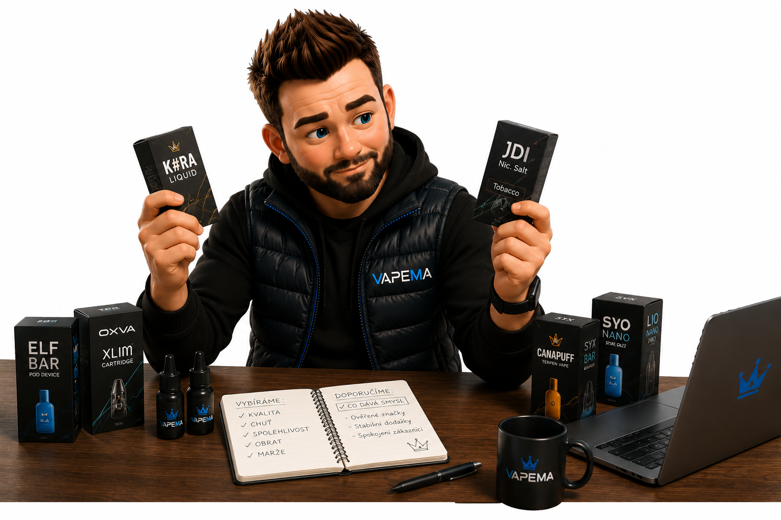 VAPEMA – pomoc s výběrem sortimentu