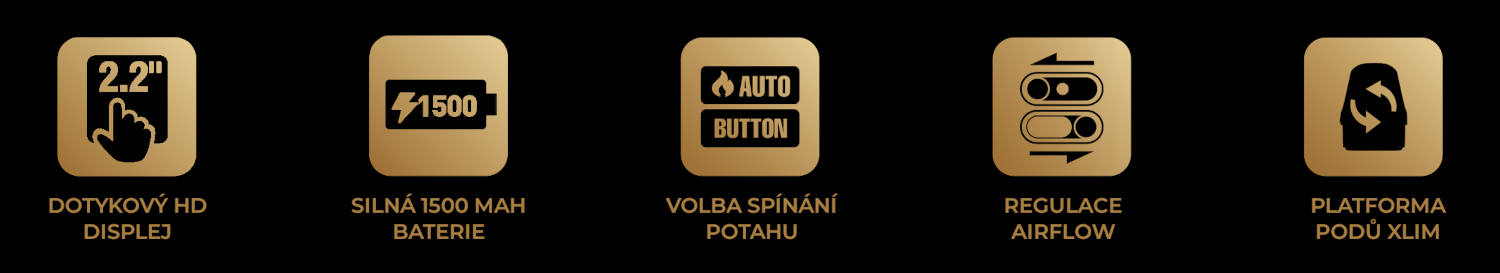 Hlavní vlastnosti OXVA XLIM 3 ULTRA