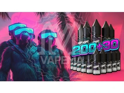 AKČNÍ BALÍČEK - e-liquidy POPIČ! - 200+30