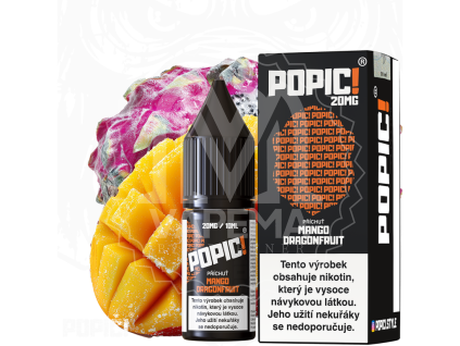 2949 e liquid popic salt mango dragonfruit sladke mango a exoticke draci ovoce 20mg