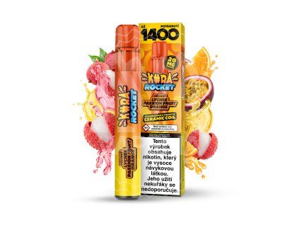 KURA ROCKET Lychee Passion Fruit Orange