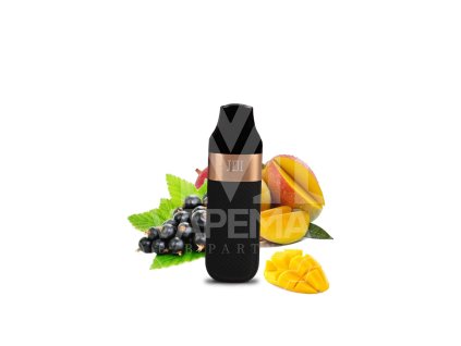 Mango a cerny rybiz
