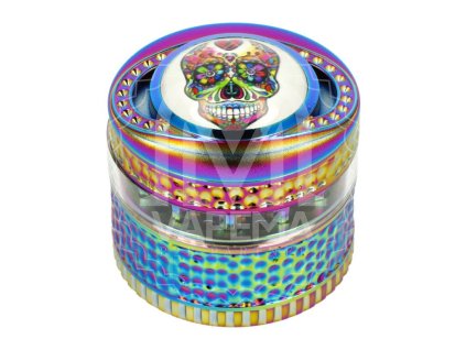 Drtič tabáku - Wildfire - Rainbow Skull, 65mm