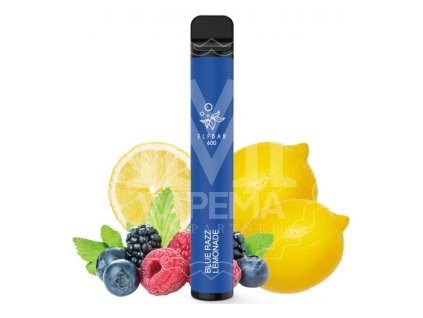 21183 elf bar 600 elektronicka cigareta blue razz lemonade 20mg
