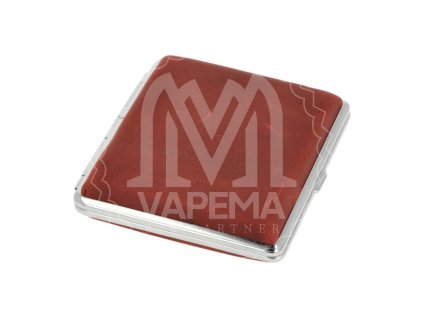Cigaretové pouzdro Angelo kožené, červené, 20cig.