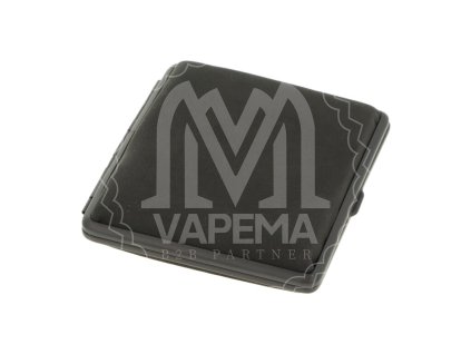 Cigaretové pouzdro Angelo kožené, černé, 20cig.