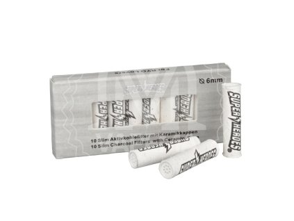 Cigaretové filtry Super Heroes Slim, 6 mm