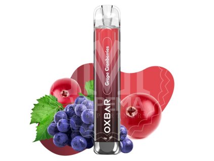 1854 oxbar c800 grape cranberries elektronicka cigareta 800 potahu 16mg nikotinu