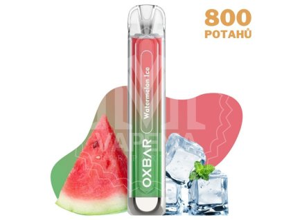 720 oxbar c800 watermelon ice elektronicka cigareta 800 potahu 16mg nikotinu