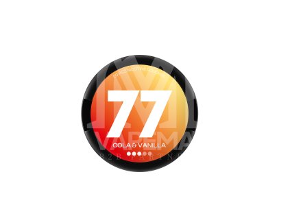 77 cola vanilla 10,4mg front transparent no shadow