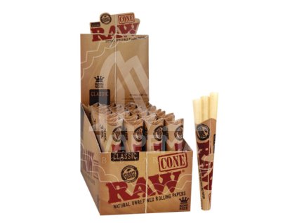 zlh 1408 RAW Cone 3PK 3 RAW CLASSIC KINGSIZE CONES.213439910.1651240596