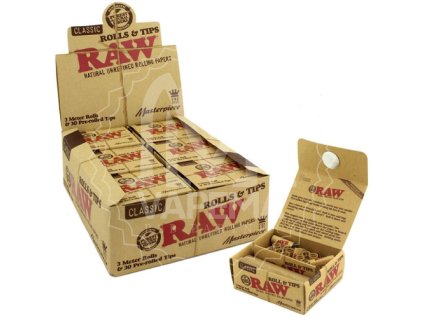 yem 1410 Raw Smoking Rolling Paper King Size King RAW CLASSIC MASTERPIECE KINGSIZE.213439910.1651241452