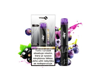 Venix MAX - Starter Kit - MAX BLACK (black grape) - Q