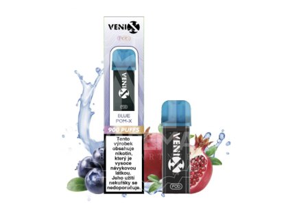 Venix MAX - POD - Blue Pom-X 20mg (borůvka a granátové jablko) - Q