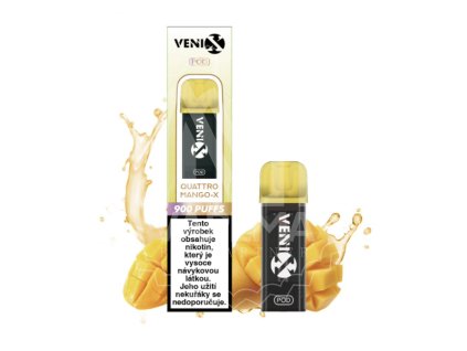 Venix MAX - POD - Quattro Mango-X 20mg (4 druhy manga) - Q