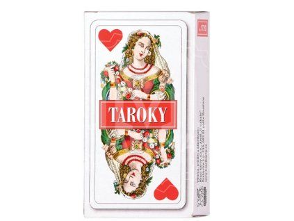 4624 5 karty taroky papirova krabicka