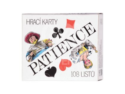 Karty - Patience, papírová krabička