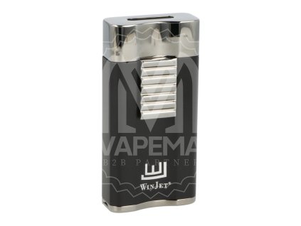 1 ks - Doutníkový zapalovač - Winjet Premium - Flat Dark Black