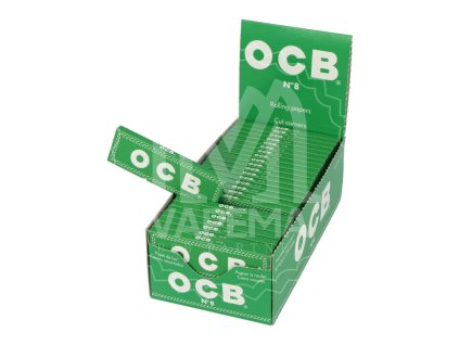Cigaretové papírky - OCB - Nº8 (green)