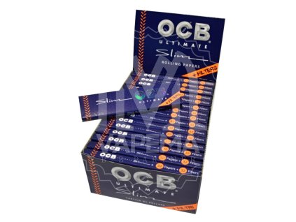 Cigaretové papírky - OCB - Ultimate Slim KS + filtry