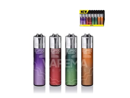 clipper feuerzeuge metallic gradient 5 ccmgard5