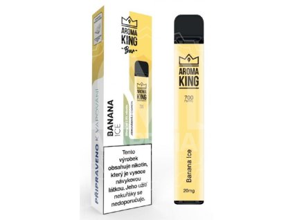 33899 1 jednorazova e cigareta aroma king classic banana ice 20mg