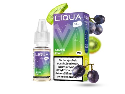 E-liquid - LIQUA SALT - Grape Kiwi 10ml / 10mg (Q)